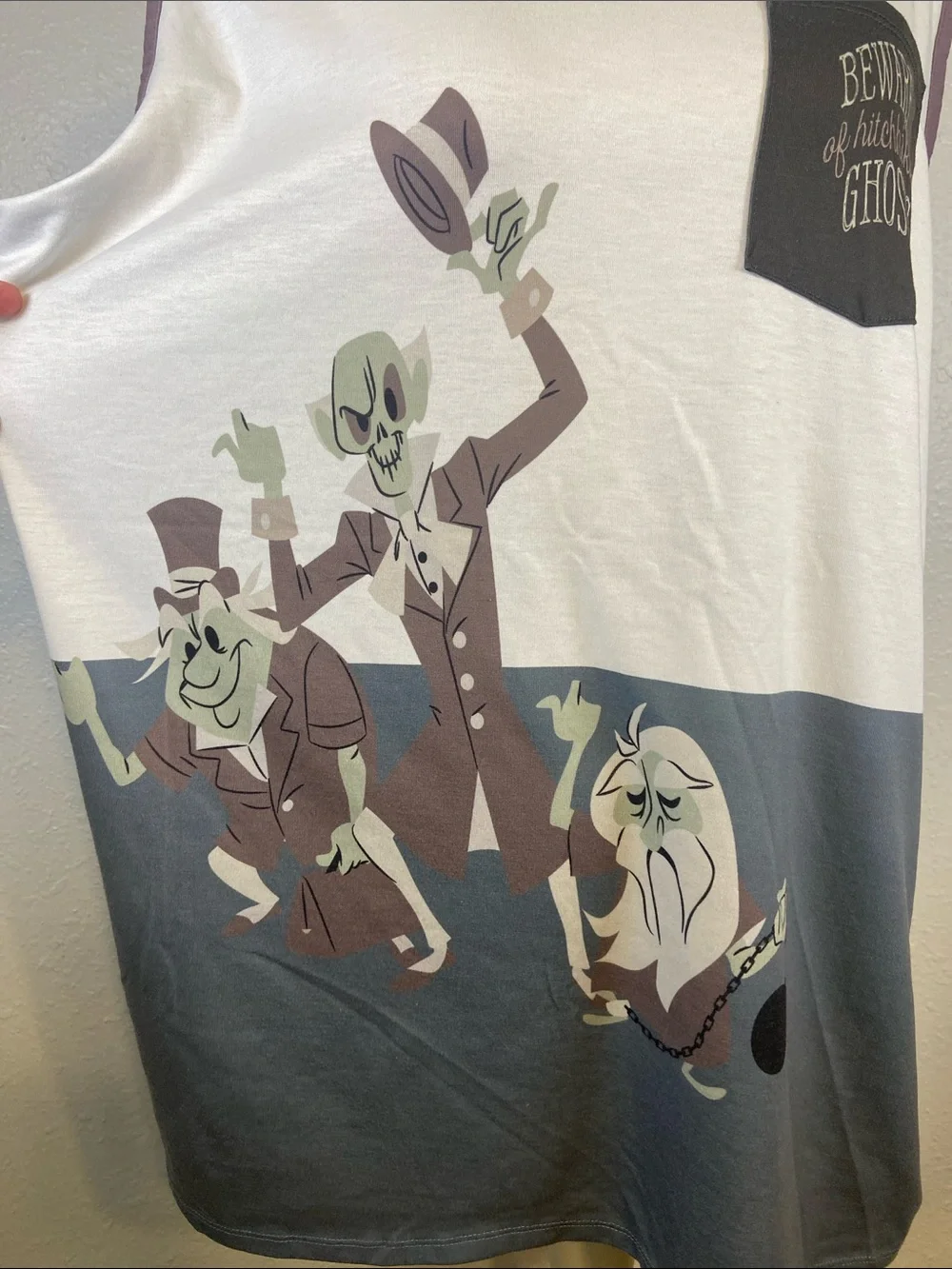 Disney Parks Haunted Mansion Hitchhiking Ghosts Tank Top Size XL